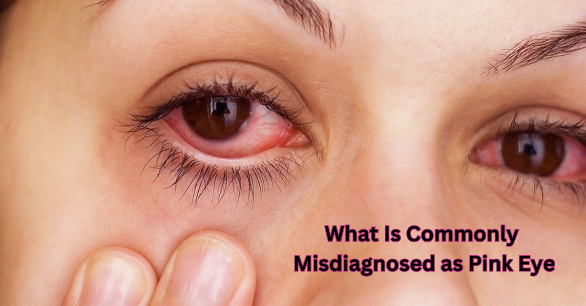 What Is Commonly Misdiagnosed as Pink Eye